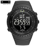 SMAEL Men's Climbing Sports Digital Wristwatches Big Dial Military Watches Alarm Shock Resistant Waterproof Watch Men Clock