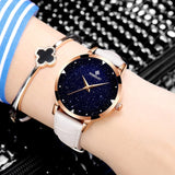 Relojes mujer 2017Leather Belt Watches Bracelets Quartz Watch Women's Wristwatches Clocks Women Dresses Relogio Feminino