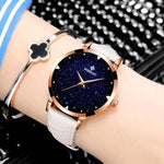 Relojes mujer 2017Leather Belt Watches Bracelets Quartz Watch Women's Wristwatches Clocks Women Dresses Relogio Feminino