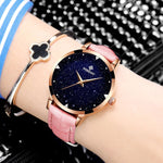 Relojes mujer 2017Leather Belt Watches Bracelets Quartz Watch Women's Wristwatches Clocks Women Dresses Relogio Feminino