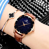 Relojes mujer 2017Leather Belt Watches Bracelets Quartz Watch Women's Wristwatches Clocks Women Dresses Relogio Feminino