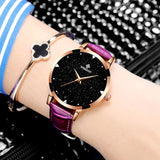 Relojes mujer 2017Leather Belt Watches Bracelets Quartz Watch Women's Wristwatches Clocks Women Dresses Relogio Feminino