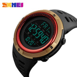 SKMEI Brand Men Sports Watches Fashion Chronos Countdown Men's Waterproof LED Digital Watch Man Military Clock Relogio Masculino