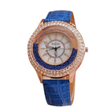 Runer Women Rhinestone Watch luxury Leather brand women's Watches  Hot fashion Women Dress Watch Relogio Feminino free shipping