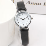 Exquisite small simple women dress watches retro leather female clock Top  brand women's fashion mini design wristwatches clock