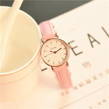 Luxury women's fashion quartz watches simple small dial women dress watch ulzzang popular brand wild ladies wristwatches gifts