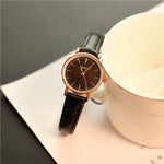 Luxury women's fashion quartz watches simple small dial women dress watch ulzzang popular brand wild ladies wristwatches gifts