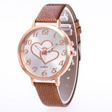 New Heart Watches Womens Ladies Fashion Sun UV Change Color Women Quartz Wristwatch Clock Montre Relogio Feminino Reloje Hombre