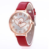 New Heart Watches Womens Ladies Fashion Sun UV Change Color Women Quartz Wristwatch Clock Montre Relogio Feminino Reloje Hombre