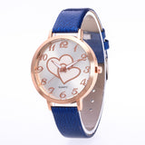 New Heart Watches Womens Ladies Fashion Sun UV Change Color Women Quartz Wristwatch Clock Montre Relogio Feminino Reloje Hombre