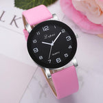 Fashion Wristwatch Women's Casual Christmas Gift Quartz Leather Band Watch Classics Brand luxury Analog Wrist Watch 2018 #C