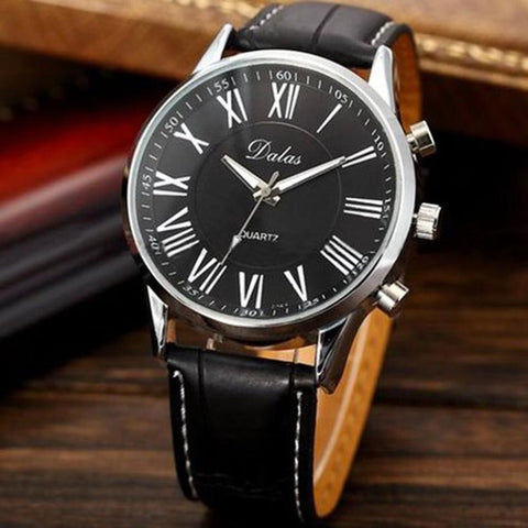 Fashion Watch Men Top Brand Luxury Men Watch Leather Clock Men Watches Military Wrist Watches Relogio Masculino Gifts B50