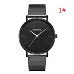 GENEVA Women's Watch 2019 Fashion Ladies Watches For Women Rose Gold Watch Women Simple Bracelet Montre Femme 2019 Reloj Mujer