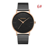 GENEVA Women's Watch 2019 Fashion Ladies Watches For Women Rose Gold Watch Women Simple Bracelet Montre Femme 2019 Reloj Mujer