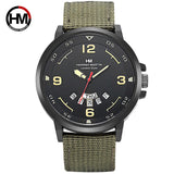 Mens Watches Top Luxury Brand Fashion Sport Men's Wristwatch Leather Quartz Military Watch Men Dispaly Date Week Clock Male 2018