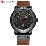 Men Watch 2019 CURREN Men's Quartz Wristwatches Male Clock Top Brand Luxury Reloj Hombres Leather Wrist Watches with Calendar