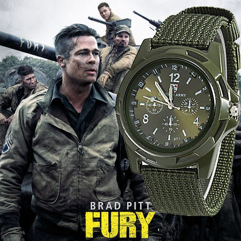 Men Watch Military Army Male Watches Fabric Canvas Strap Fashion Men's Sport Watch Wristwatch Clock Men Watch montre homme saat