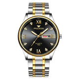 Reloj Hombre 2019 Luxury Brand Watch Men Stainless Steel Diamond Men's Quartz Watch Clock Analog Display Date Week Wrist Watches