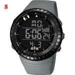 OTS Men's Watches Sport Digital Watch Men LED 50M Waterproof Diving Electronic Watch Military Men Wristwatch Relogio Masculino