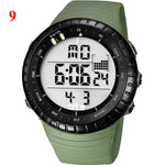 OTS Men's Watches Sport Digital Watch Men LED 50M Waterproof Diving Electronic Watch Military Men Wristwatch Relogio Masculino