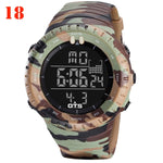 OTS Men's Watches Sport Digital Watch Men LED 50M Waterproof Diving Electronic Watch Military Men Wristwatch Relogio Masculino