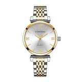 Women's Wrist Watch 2019 Luxury Brand Contena Ladies Quartz Watch Full Stainless Steel Female Clock Wristwatches reloj mujer