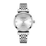 Women's Wrist Watch 2019 Luxury Brand Contena Ladies Quartz Watch Full Stainless Steel Female Clock Wristwatches reloj mujer