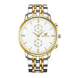 Men's Wrist Watches Mens Watches Top Brand Luxury Orlando Clock Stainless Steel Men's Watch Men erkek kol saati reloj hombre