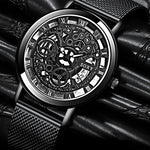 Relogio Masculino SOXY Skeleton Wrist Watch Men Watch Fashion Hollow Out Men's Watches Luxury Watches Men Clock Saati Relojes