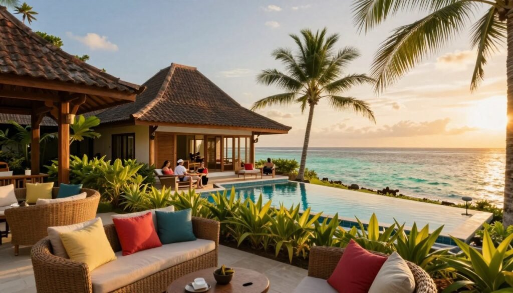 Mid-range hotels and boutique stays in Nusa Lembongan